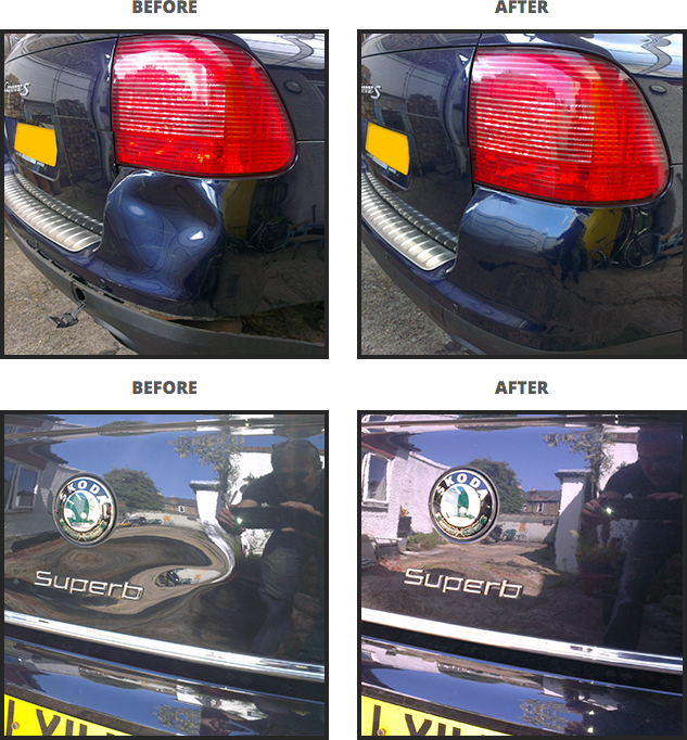 Dent removal techniques - Dentman